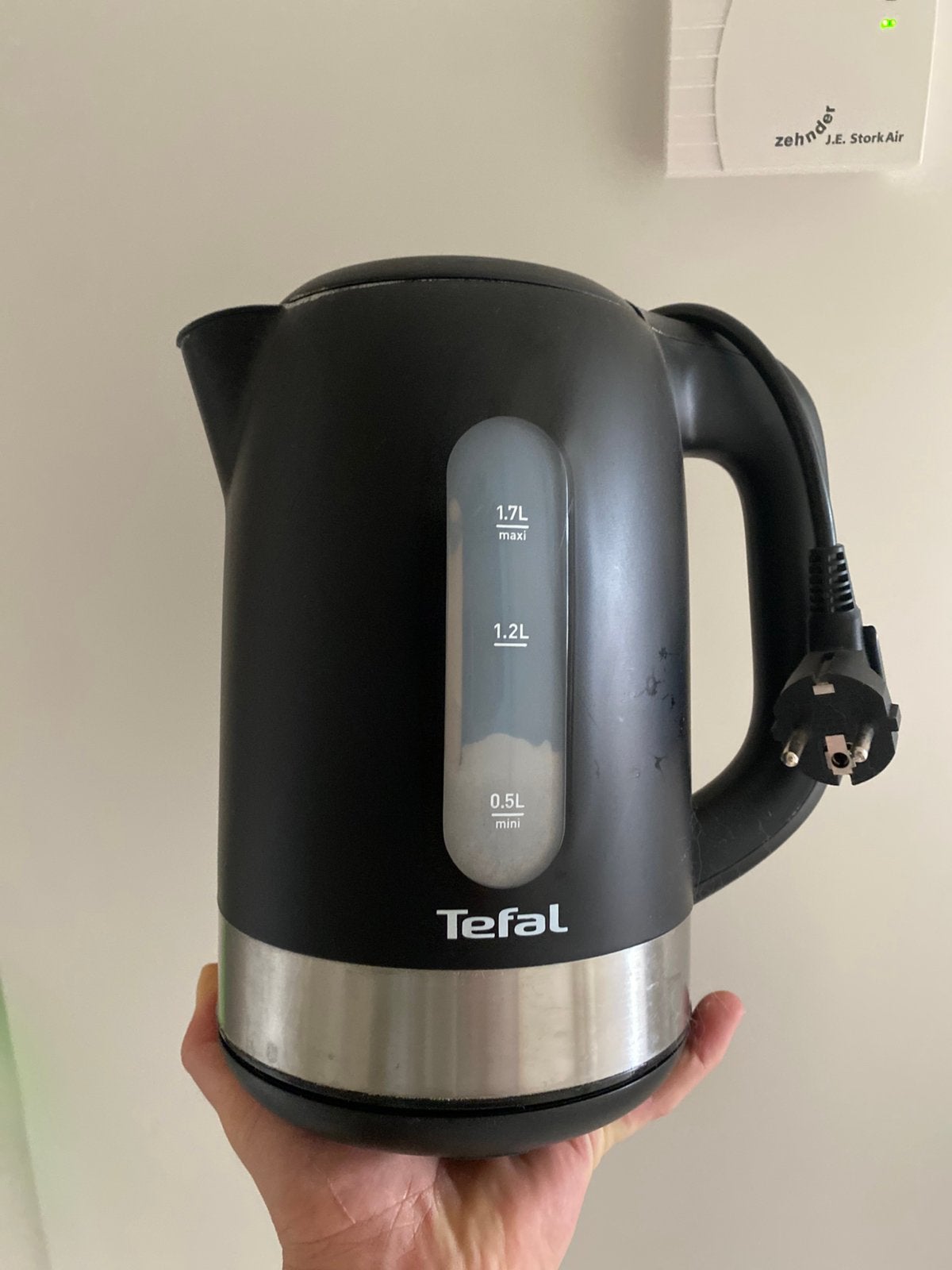 Waterkoker Tefal, 1 tot 2 liter, Ophalen, Zo goed als nieuw