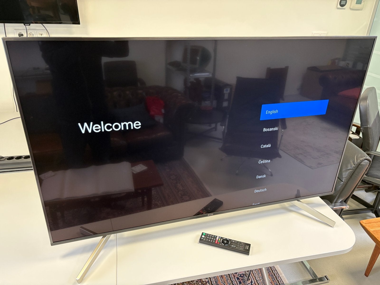 Sony KD 55XF8505 4K Smart TV, Ophalen, LED, Zo goed als nieuw, 100 Hz