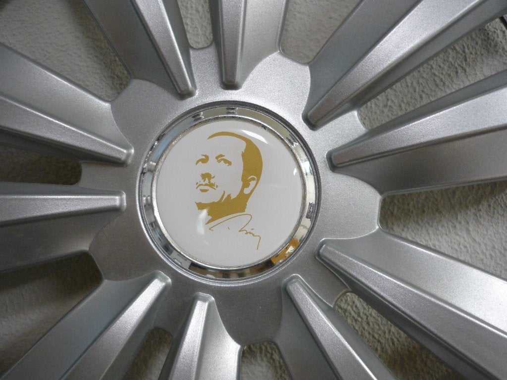 Erdogan naafstickers Gel caravan en camper 3D, Epoxy Tayyip, Verzamelen, Stickers, Verzenden, Nieuw, Overige typen