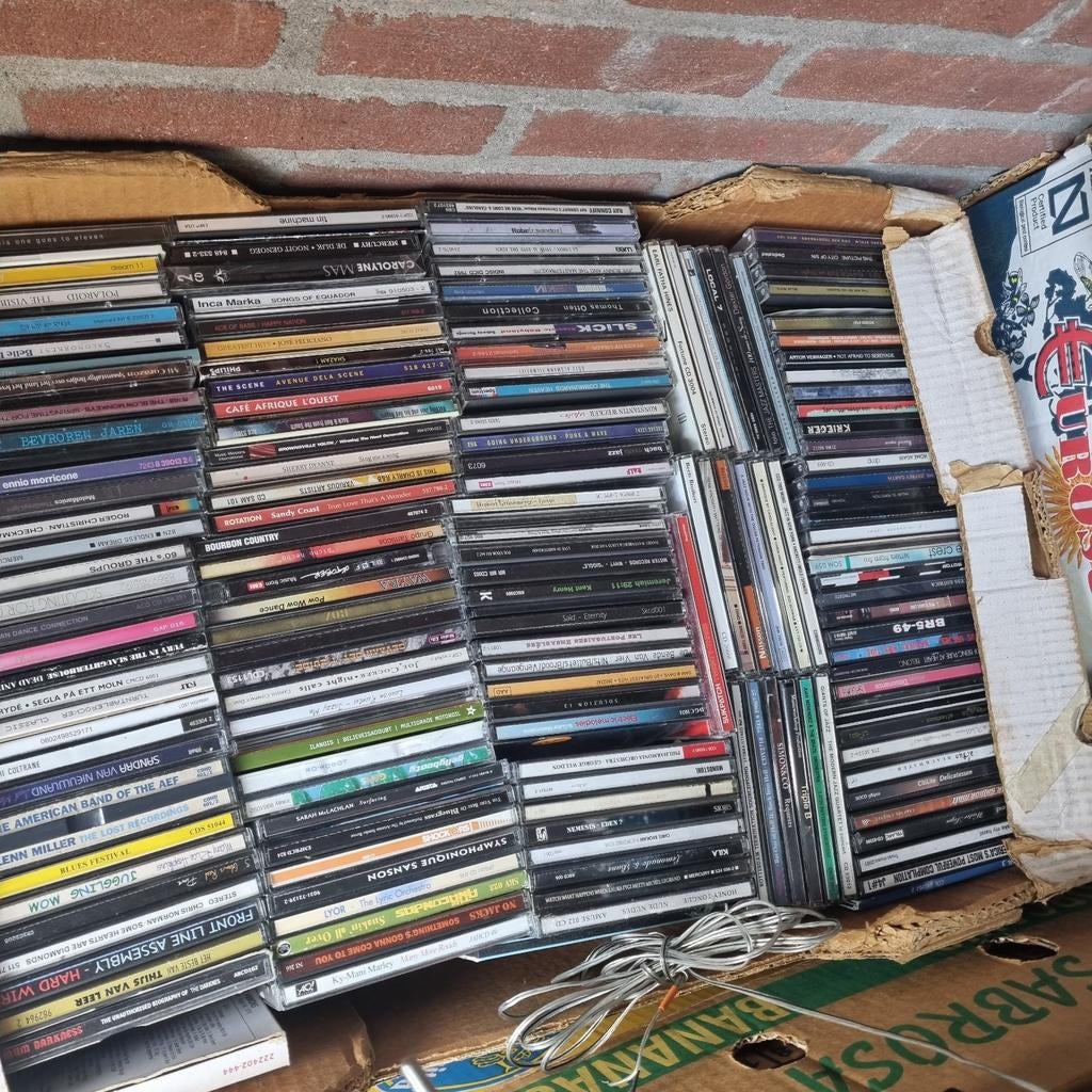 Ongeveer 5000 cds te koop, Ophalen of Verzenden, Zo goed als nieuw