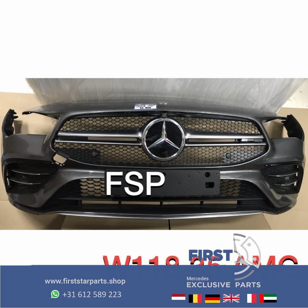 W118 CLA 35 AMG COMPLETE VOORBUMPER + ACHTERBUMPER PAKKET GR, Gebruikt, -, Ophalen of Verzenden, Bumper
