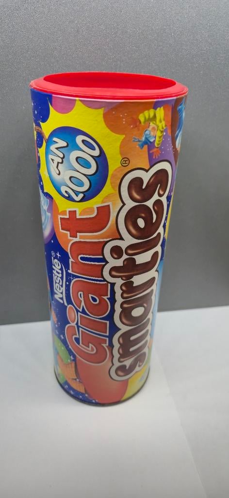 Smarties giant koker, Verzamelen, Ophalen of Verzenden, Gebruikt, Verpakking