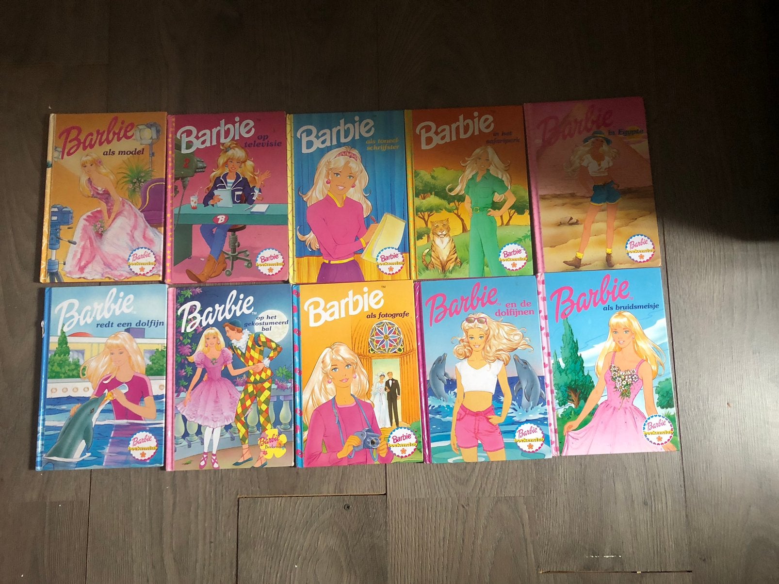 10 barbie boekenclub  boeken, Boeken, Kinderboeken | Jeugd | onder 10 jaar, Ophalen of Verzenden, Gelezen, Sprookjes