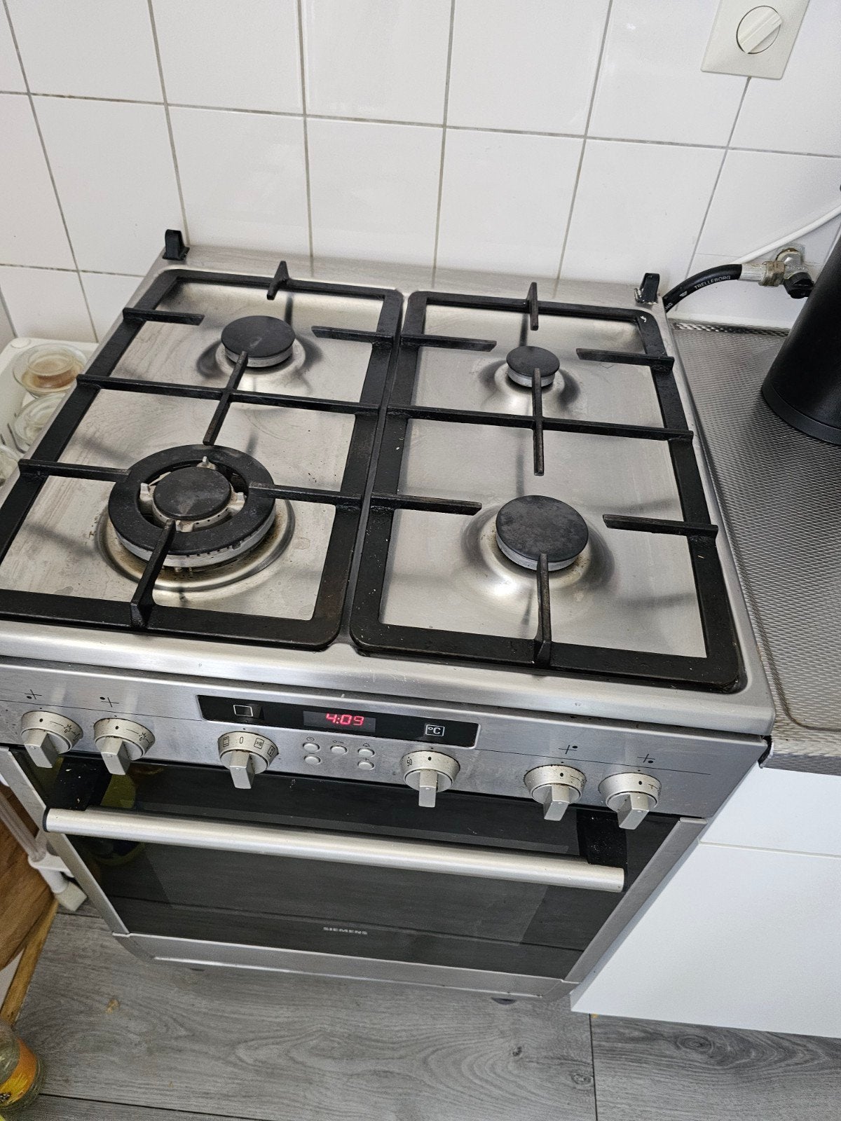 Tekoop gasfornuis, Ophalen of Verzenden, Vrijstaand, Gas, 4 kookzones
