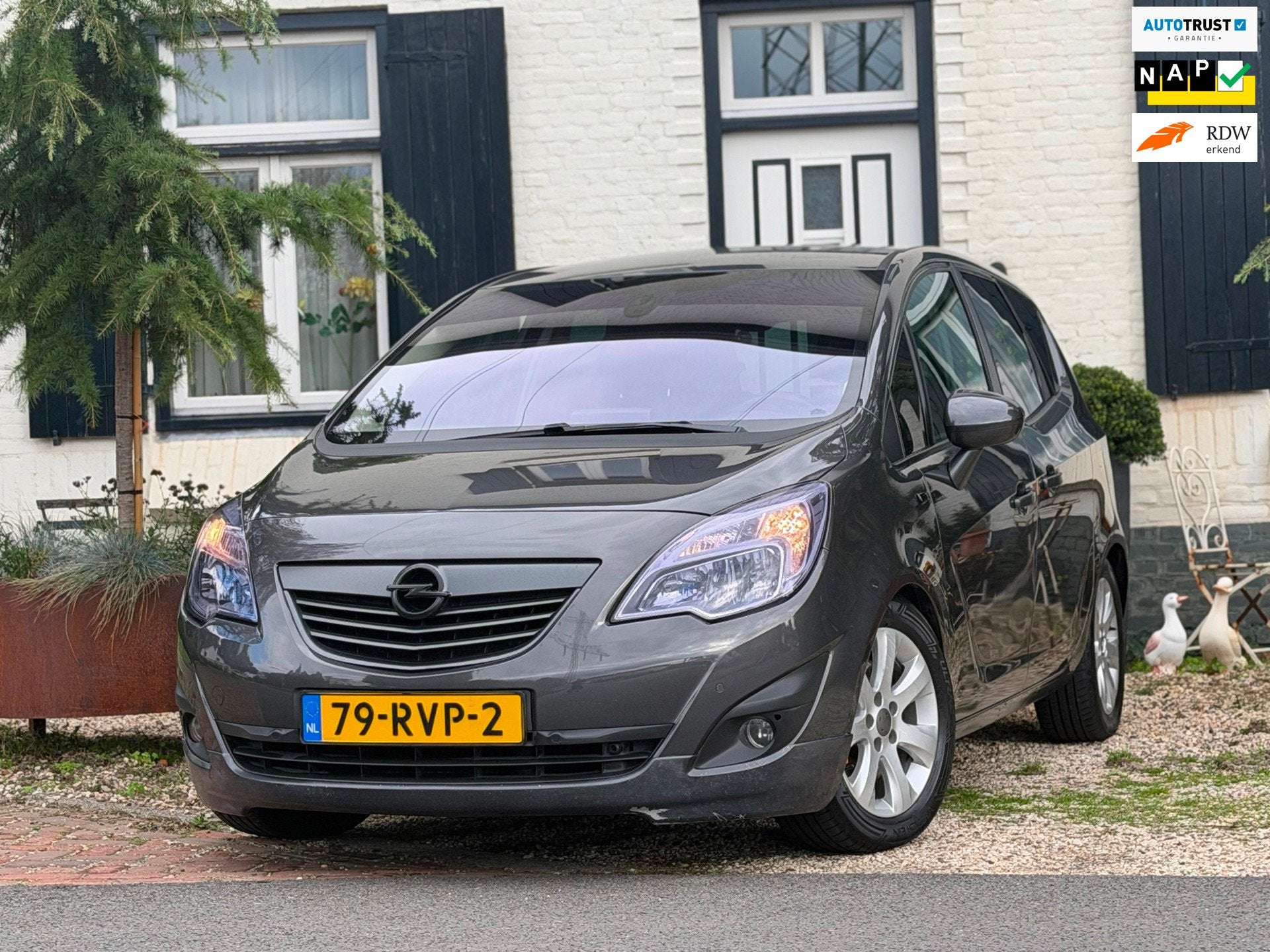 Opel Meriva 1.4 Turbo Cosmo|Nieuwe distributieketting|Carpla, Auto's, Voorwielaandrijving, Euro 5, 15 km/l, Gebruikt