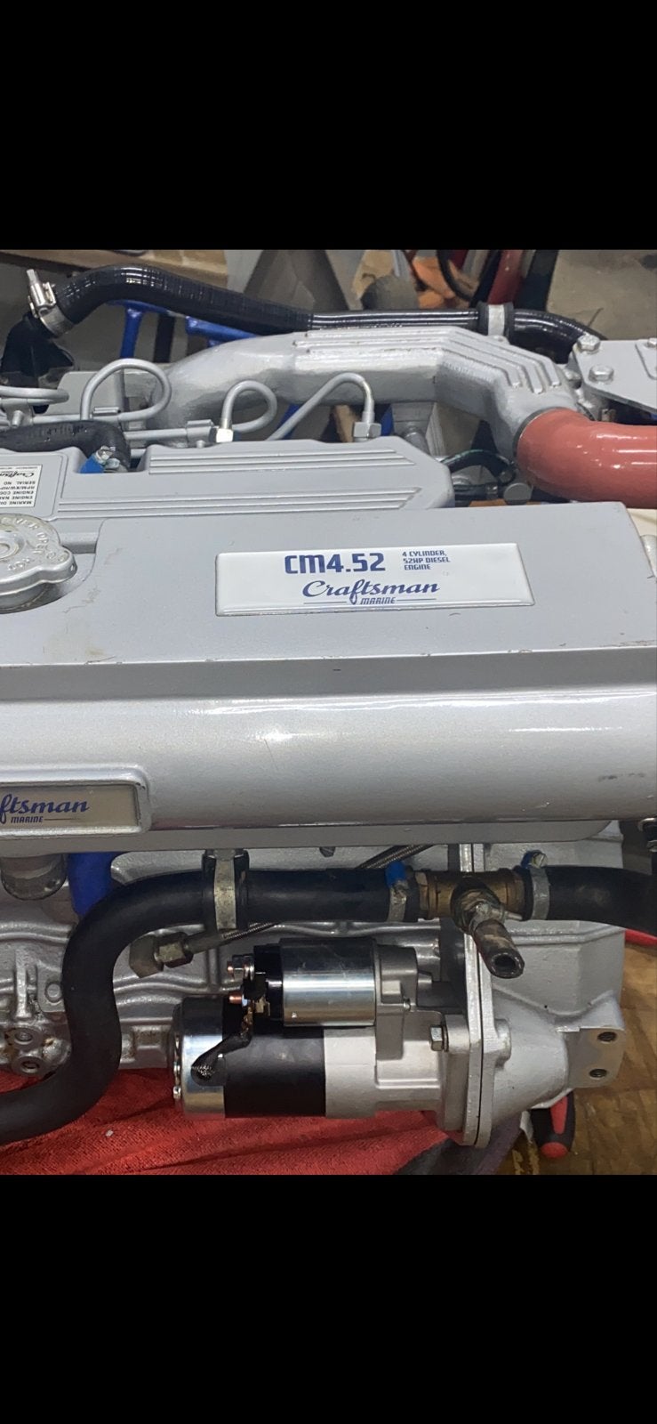 Zo goed als nieuwe Craftsman Marine CM4.52 scheepsdieselmoto, Ophalen, Zo goed als nieuw, Motor en Techniek