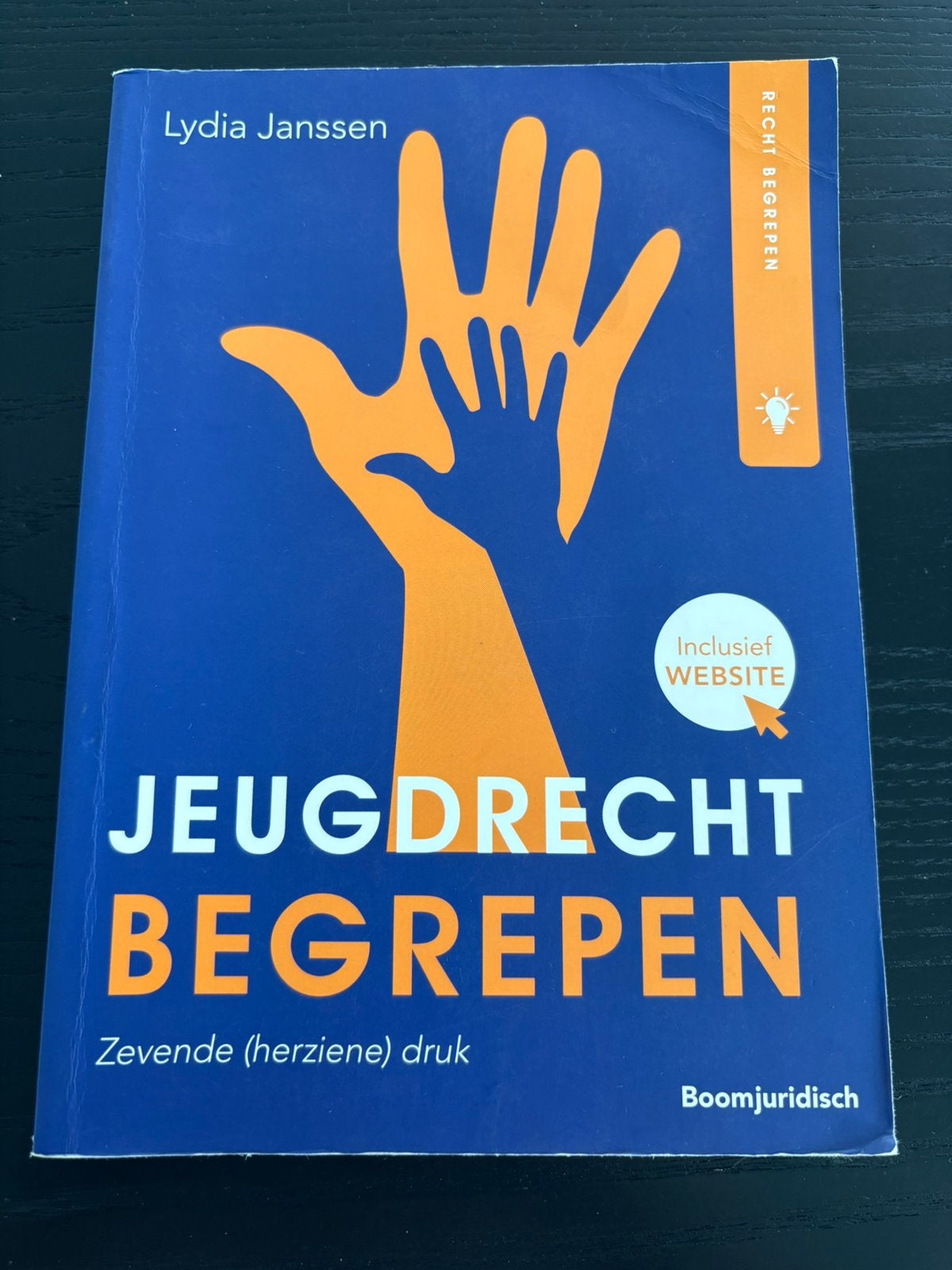 Jeugdrecht begrepen – Lydia Janssen 7e herziene druk, Boeken, Studieboeken en Cursussen, Ophalen of Verzenden, Zo goed als nieuw
