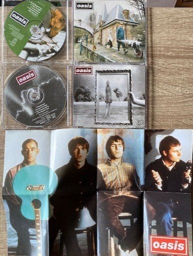 NoWaySis*Oasis:RollWithIt/SomeMightSay/Wonderwall/MorningGlo, Ophalen of Verzenden, Zo goed als nieuw, Pop