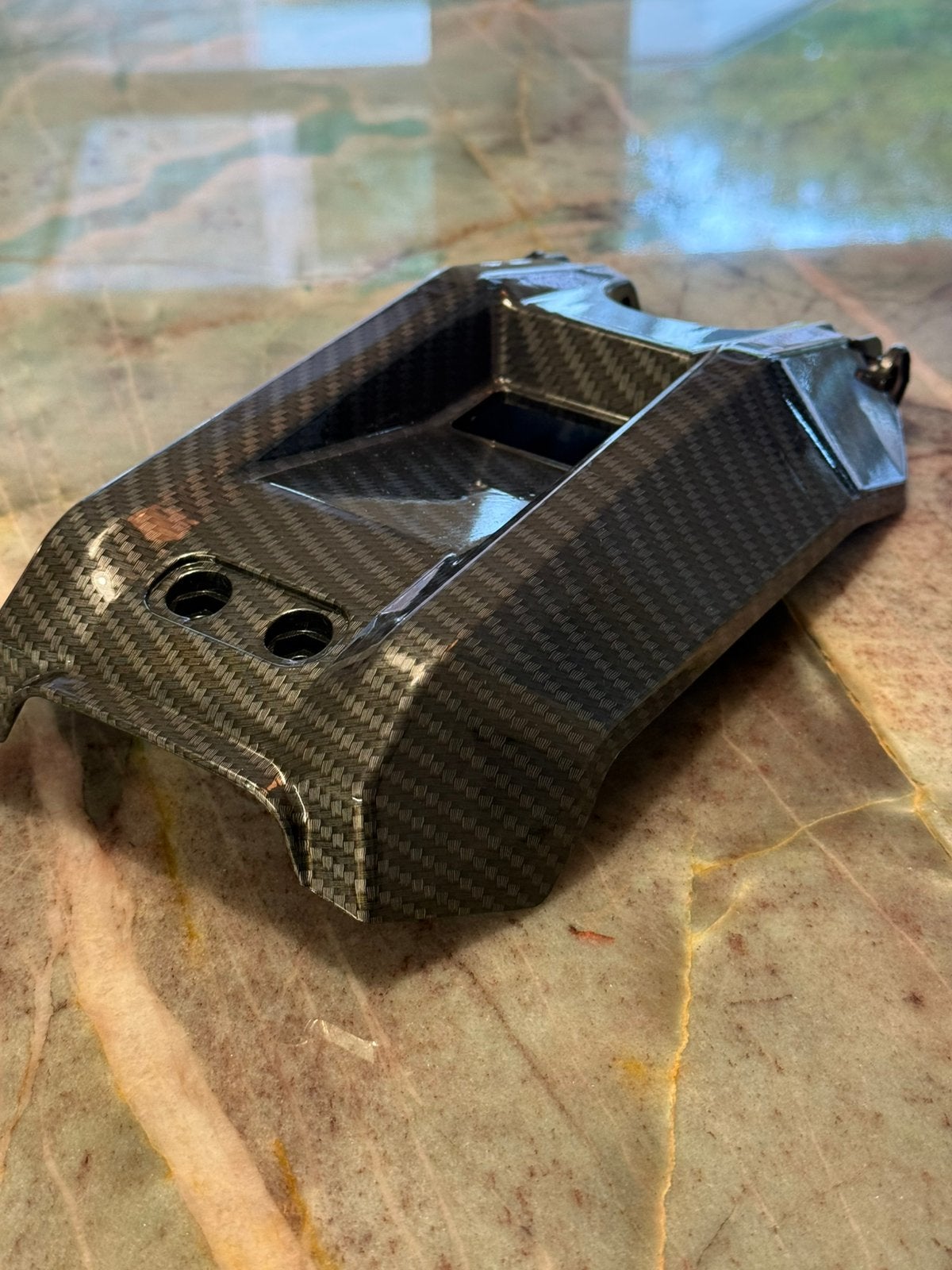 Surron light bee x battery cover carbon fiber, Verzenden, Zo goed als nieuw