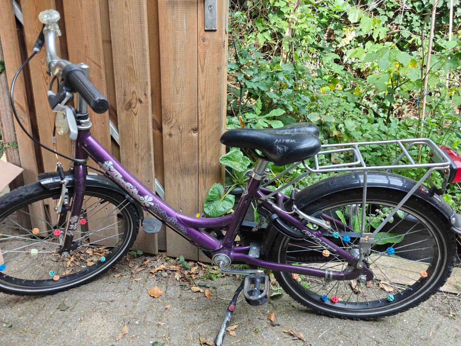 18 inch meisjesfiets alpina, Ophalen, Gebruikt, 18 inch