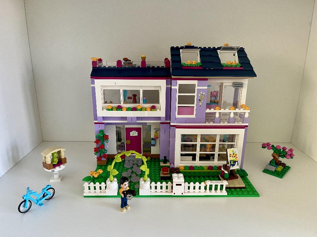 Lego Friends Emma's Huis #41095, Ophalen, Lego, Friends, Zo goed als nieuw