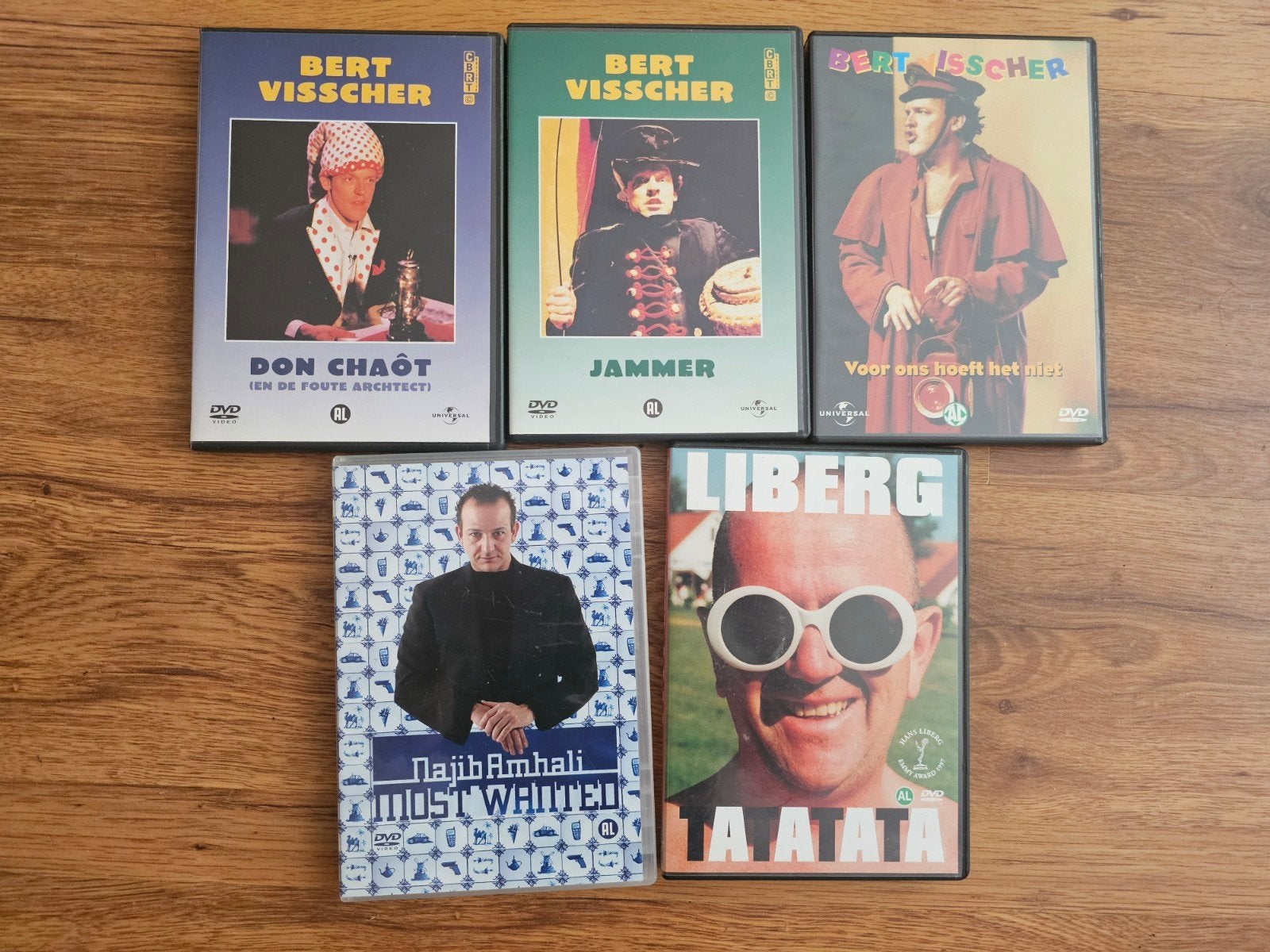 Bert Visscher Najib Amhali Hans Liberg DVD's, Cd's en Dvd's, Alle leeftijden, Ophalen of Verzenden, Zo goed als nieuw, Stand-up of Theatershow