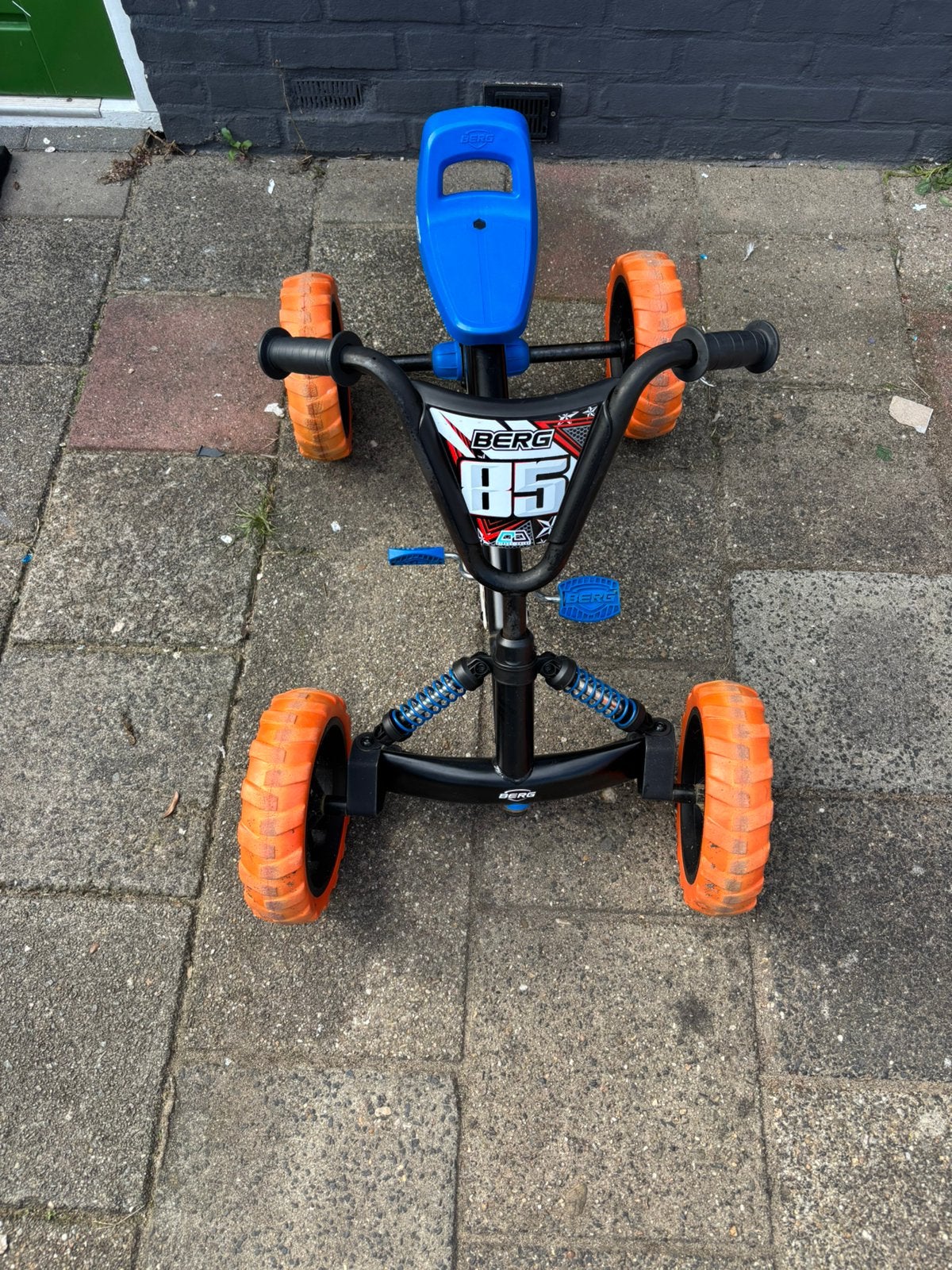 Berg buzzy nitro skelter blauw, Kinderen en Baby's, Ophalen, Zo goed als nieuw, Berg