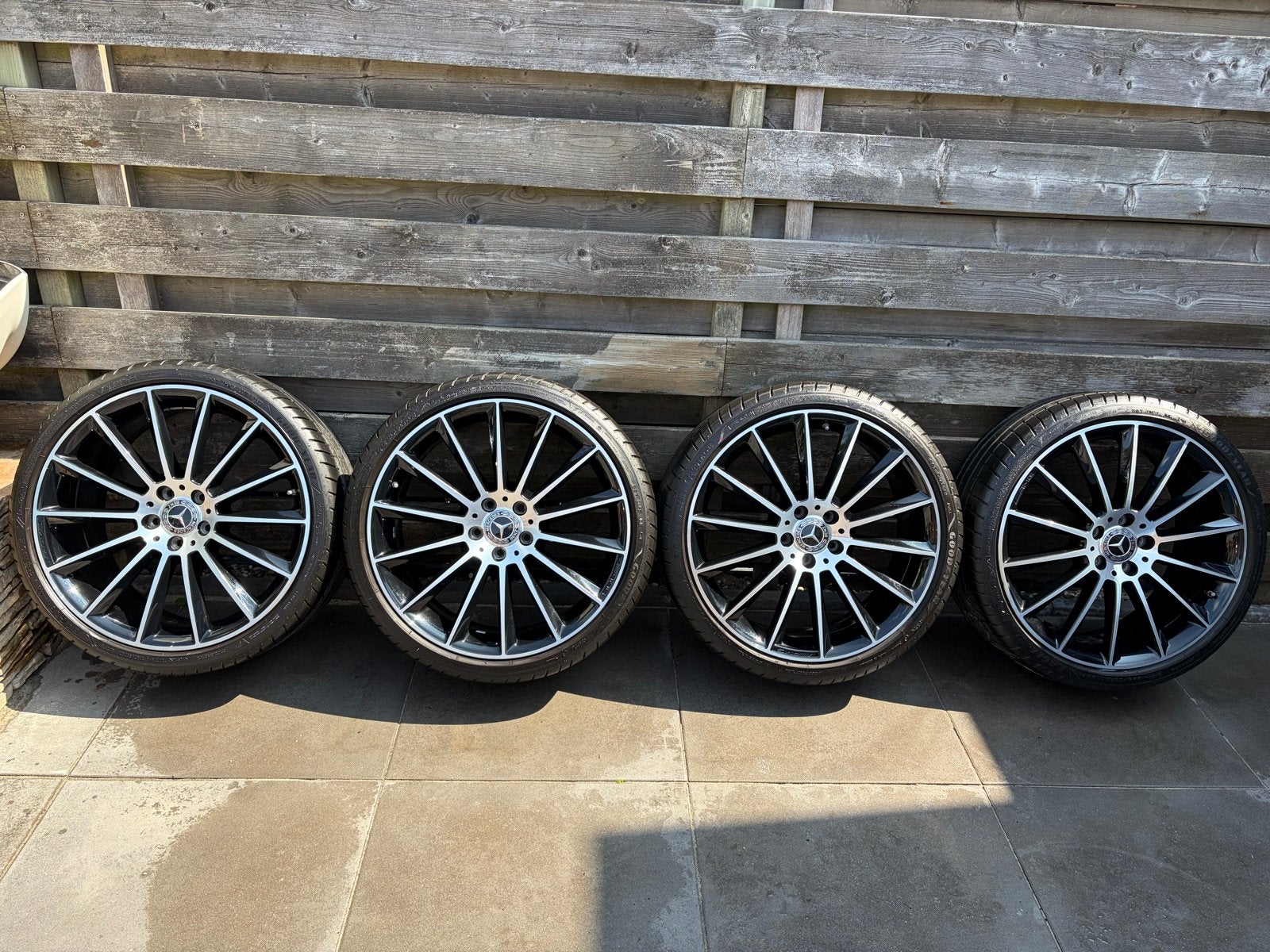 Mercedes-Benz W213 S213 20 Inch AMG Velgen OEM GOODYEAR MO*, Ophalen, R, Gebruikt, 275 mm
