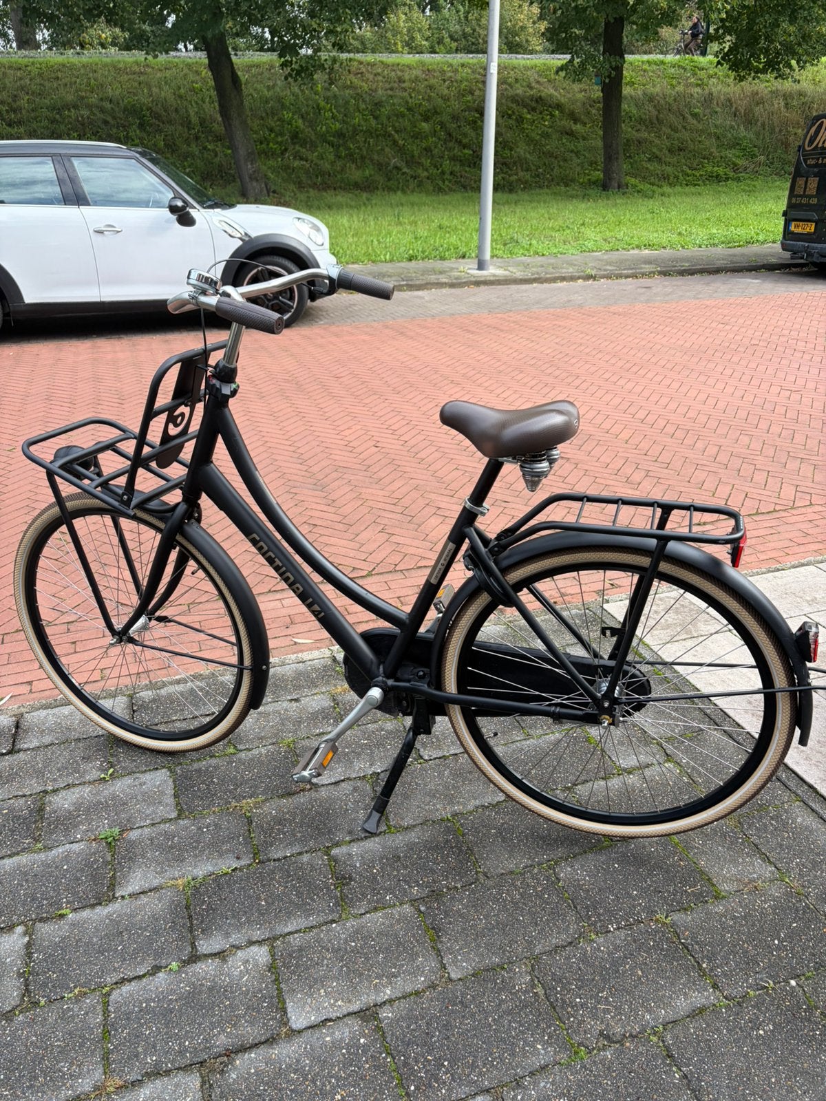 Cortina transportfiets U4 - 28 inch 50 framemaat, 50 tot 53 cm, Ophalen, Zo goed als nieuw, Versnellingen
