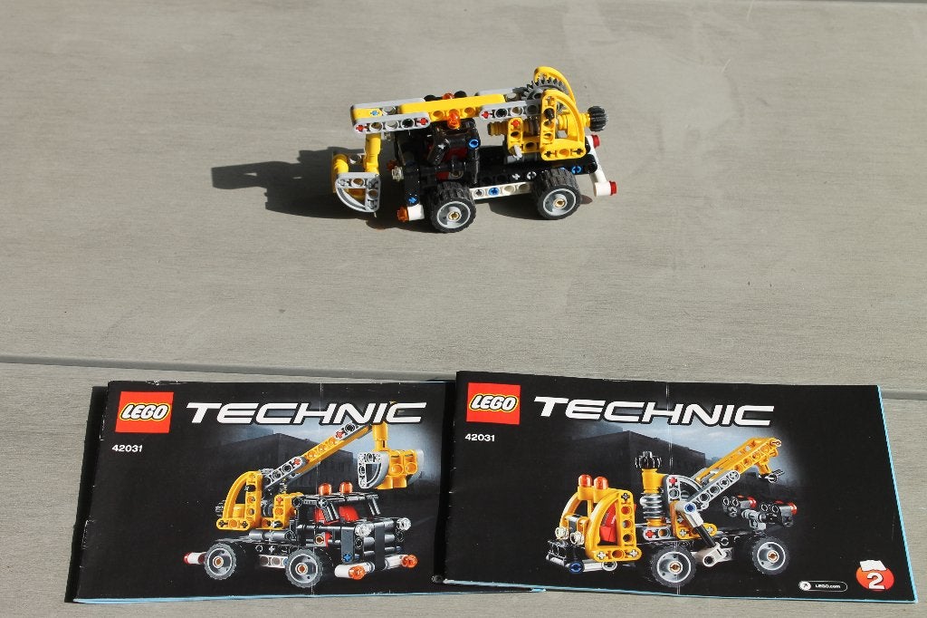 lego technic hijskraan 42031, Lego, Compleet, Ophalen of Verzenden, Zo goed als nieuw