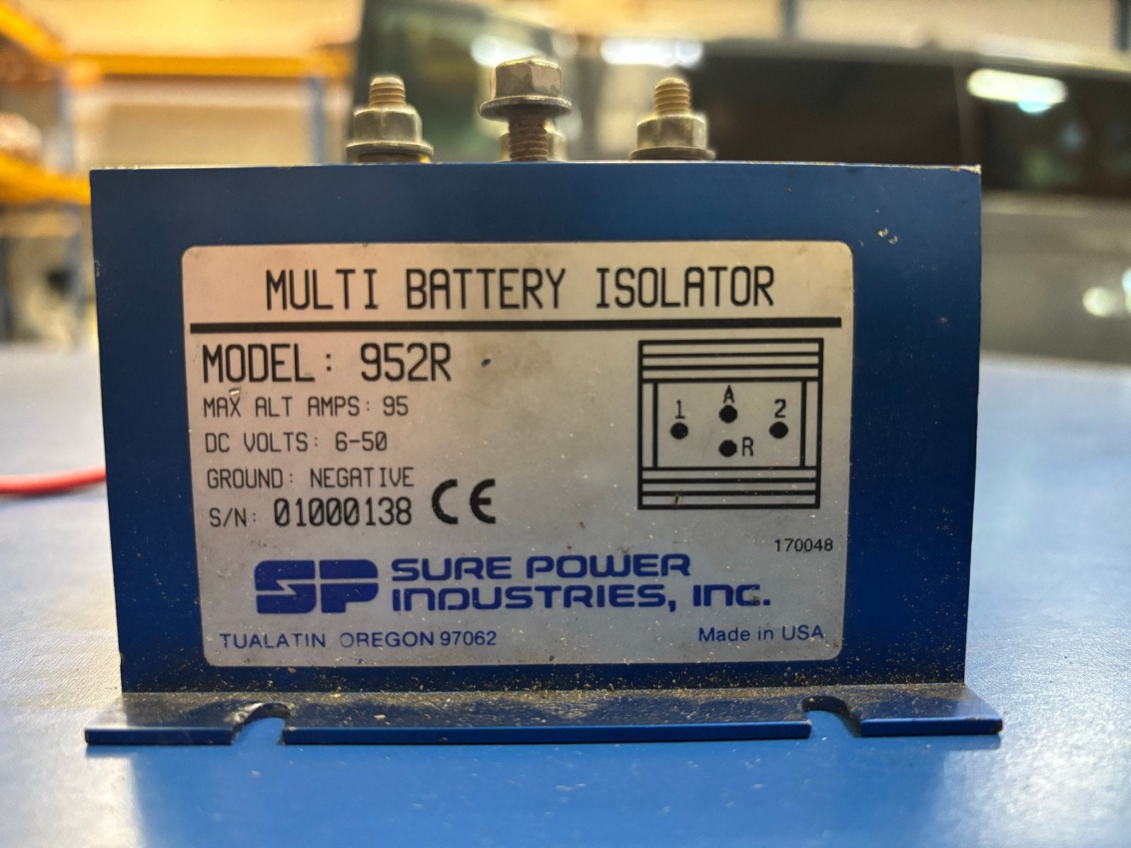 Sure Power Multi Batterij Isolator Model 952R, Auto-onderdelen, Accu's en Toebehoren, Universele onderdelen, Gebruikt, Ophalen