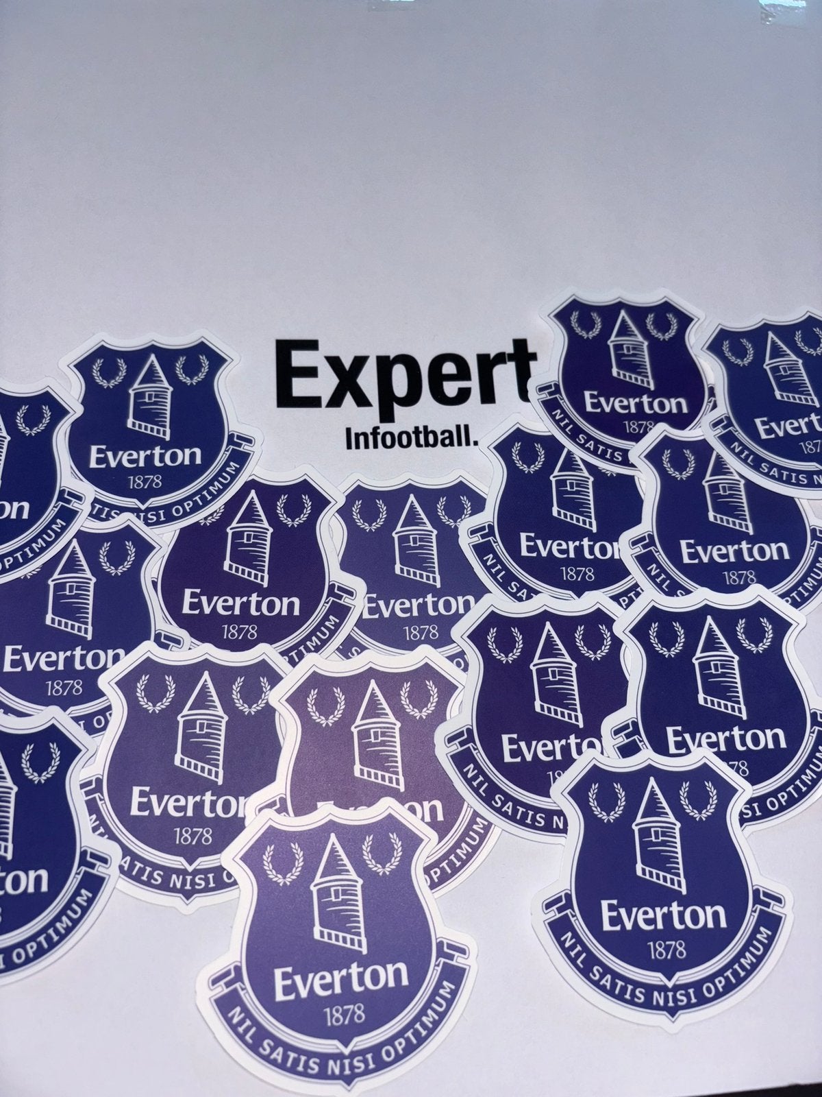 Everton voetbal logo sticker, Ophalen of Verzenden, Nieuw, Buitenlandse clubs, Poster, Plaatje of Sticker