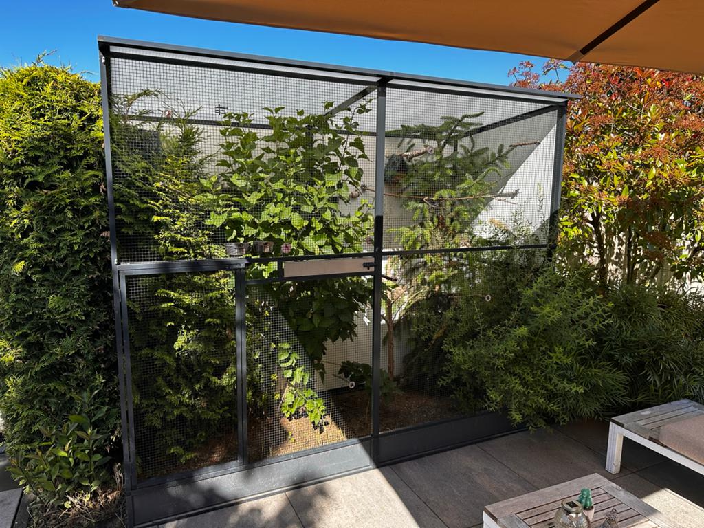 Degelijke aluminium volière, Ophalen, Nieuw, Aluminium, Volière