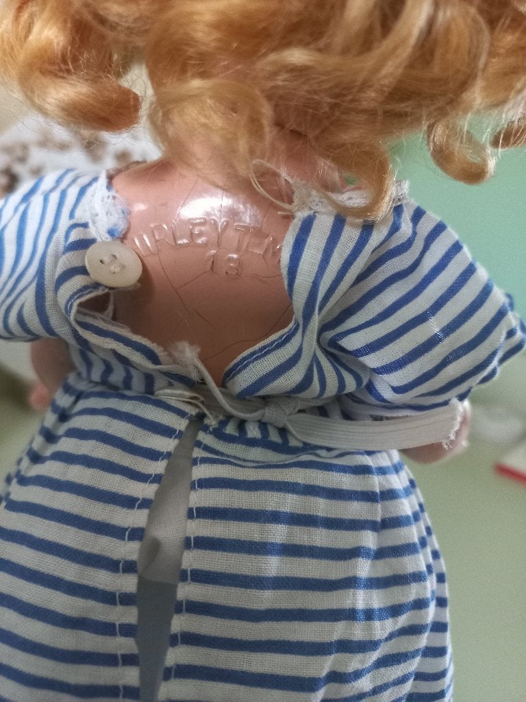 Antieke Shirley Temple pop uit jaren 30., Verzamelen, Ophalen of Verzenden, Gebruikt, Pop