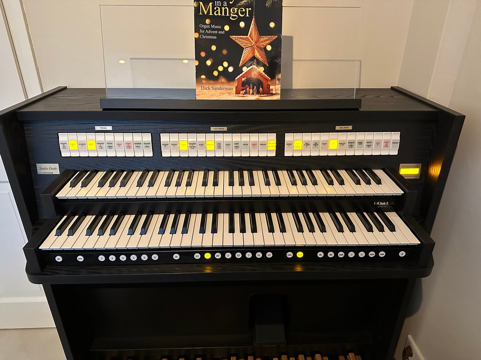 Johannus Studio Etude Orgel zwart, Muziek en Instrumenten, Orgels, Ophalen, Zo goed als nieuw, 2 klavieren, Orgel