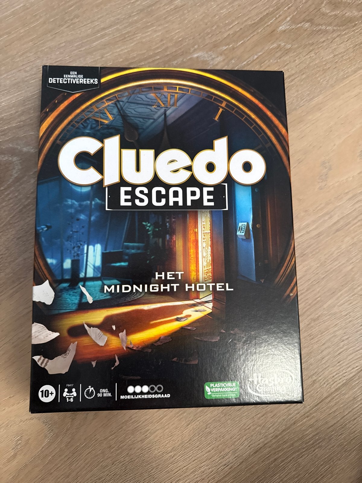Cluedo Escape: Het Midnight Hotel - Detective reeks, Een of twee spelers, Ophalen, Gebruikt