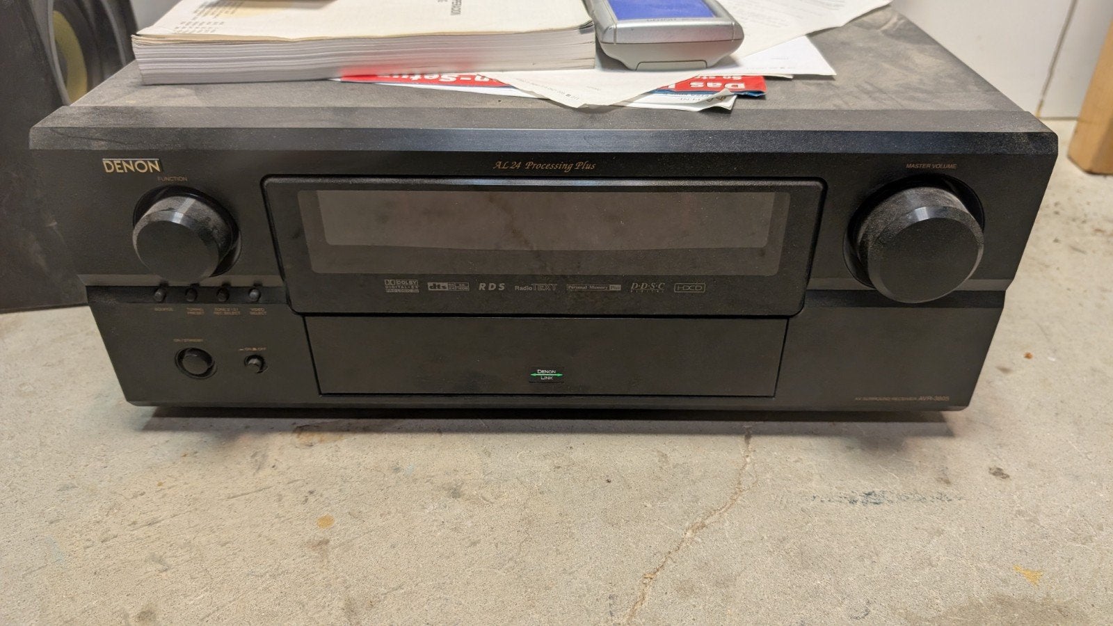 DENON AVR-3805 AV Surround Receiver met afstandsbediening, Ophalen, Gebruikt, Denon