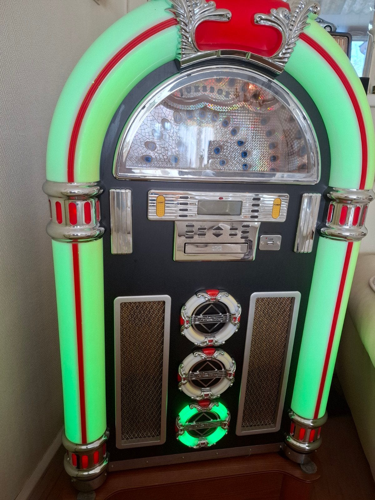 jukebox radio cd alles werkt perfect, Ophalen, 1970 tot heden, Overige merken