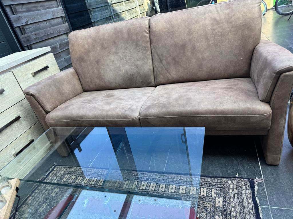 Comfortabele tweepersoons bank - zo goed als nieuw, 150 tot 200 cm, Tweepersoons, 75 tot 100 cm, Ophalen of Verzenden
