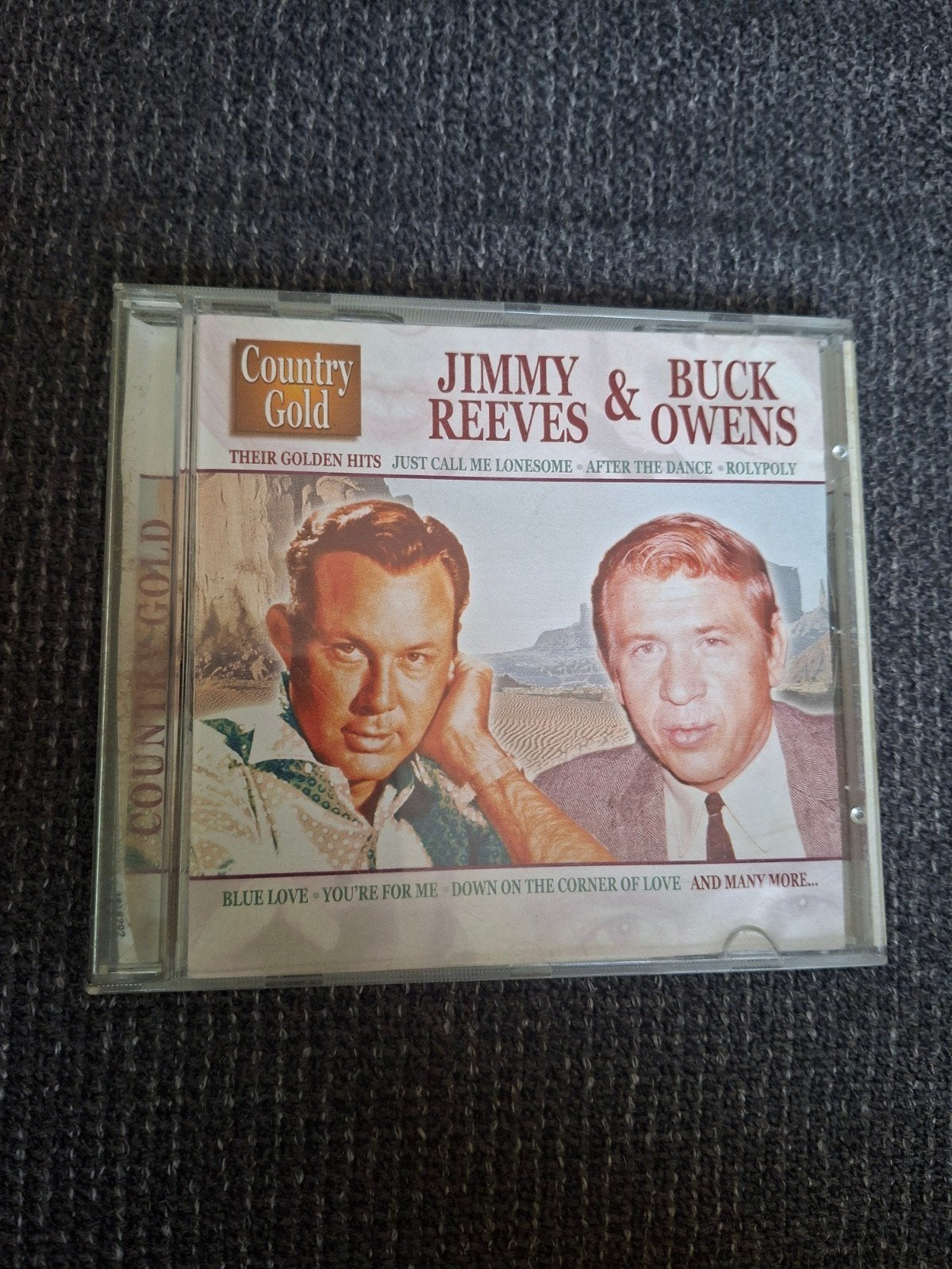 CD - Jimmy Reeves & Buck Owens Country Gold, Verzenden, Zo goed als nieuw, Overige formaten