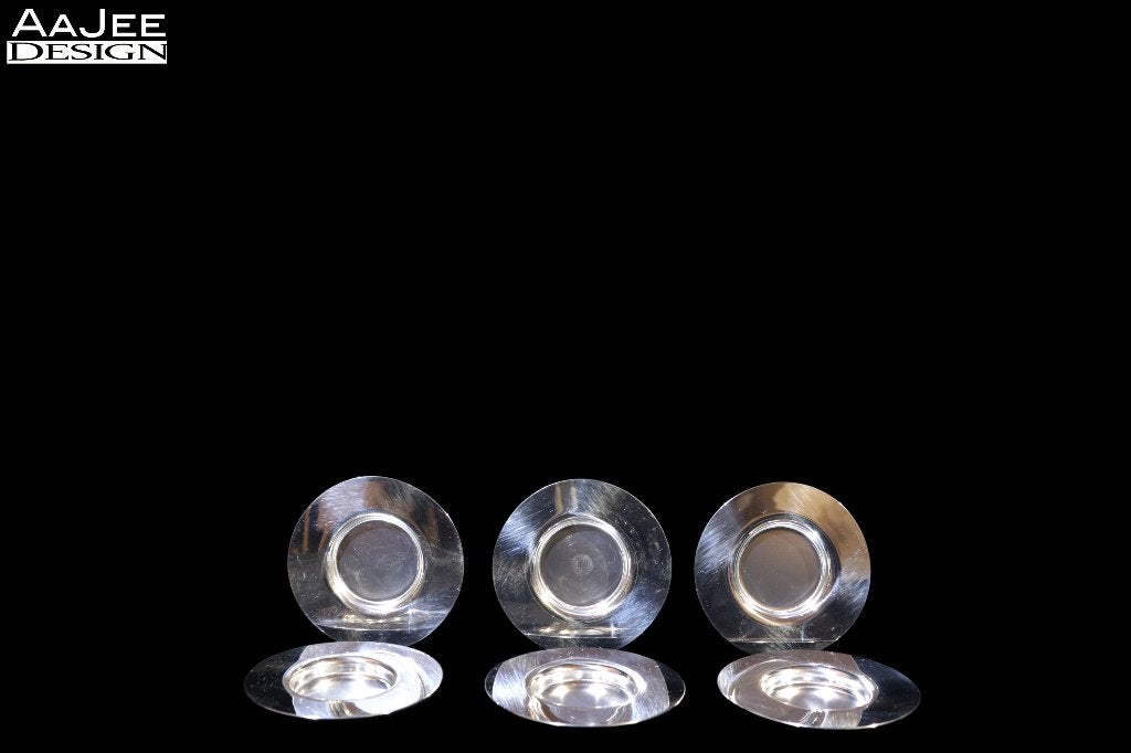 WMF – Chromargan – set van 6 – onderzetters, Overige materialen, Gebruikt, Overige typen, Ophalen of Verzenden