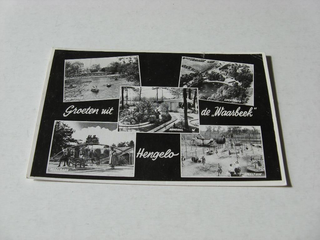Groeten uit de ;Waarbeek; Hengelo   5 luik, Ophalen of Verzenden, Voor 1920, Gelopen, Noord-Brabant
