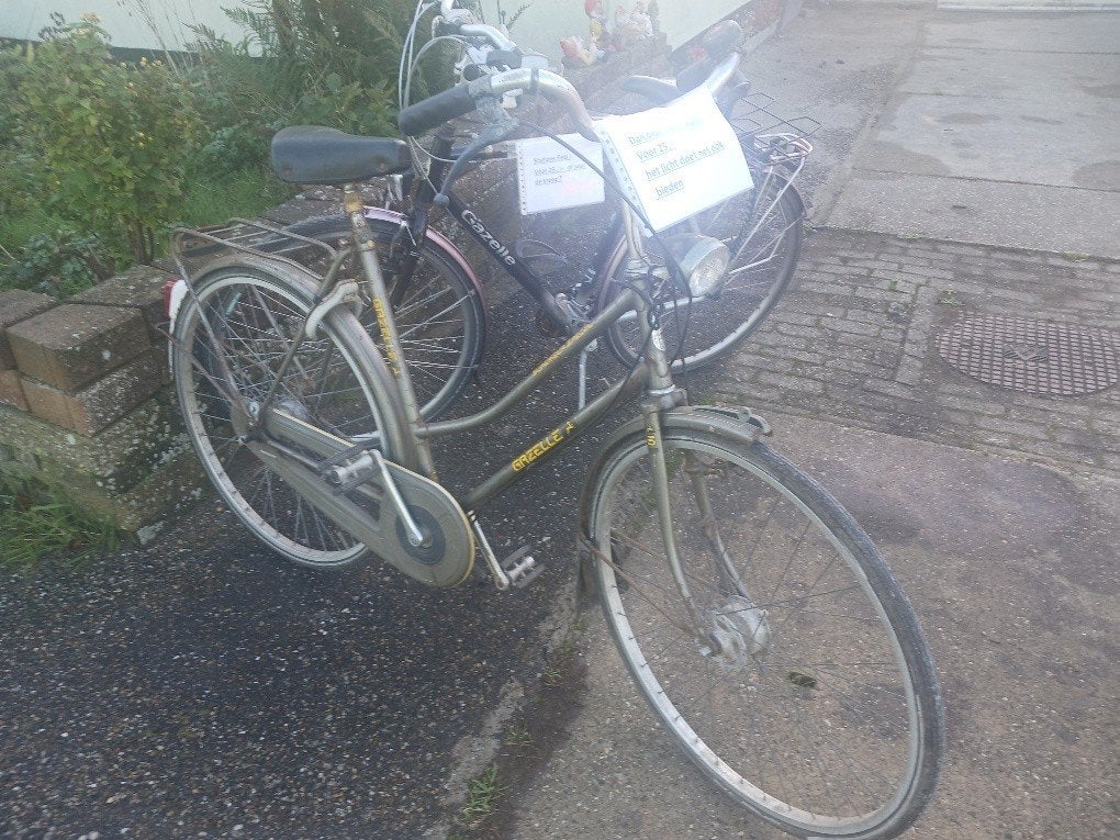 kroeg/stations fiets, Ophalen