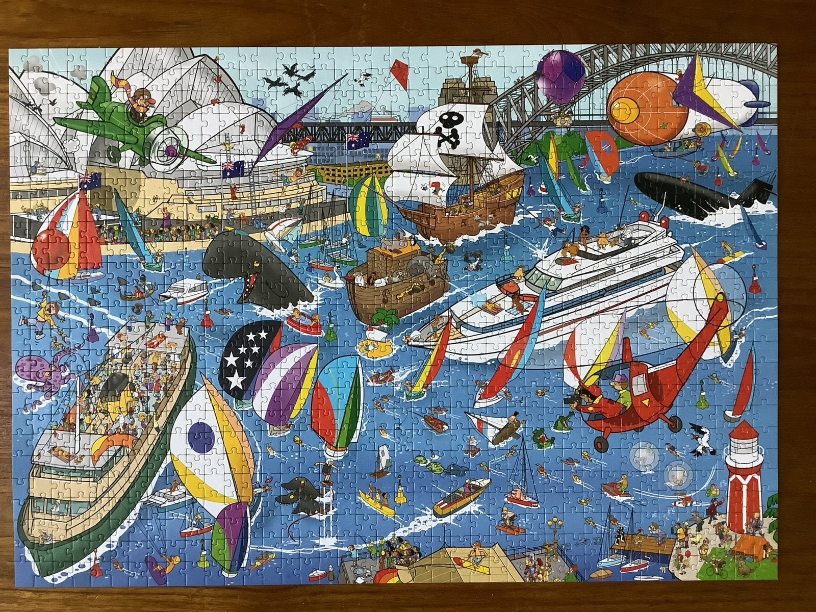 Goliath That's Life Puzzel 1000 stukjes compleet, Ophalen of Verzenden, 500 t/m 1500 stukjes, Zo goed als nieuw, Legpuzzel