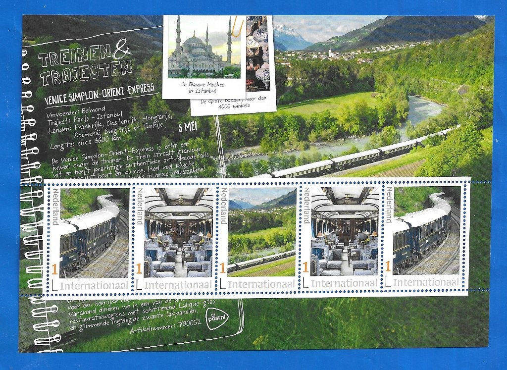 Treinen & Trajecten 13 Venice Simplon Orient Express - 2020, Verzenden, Na 1940, Postfris
