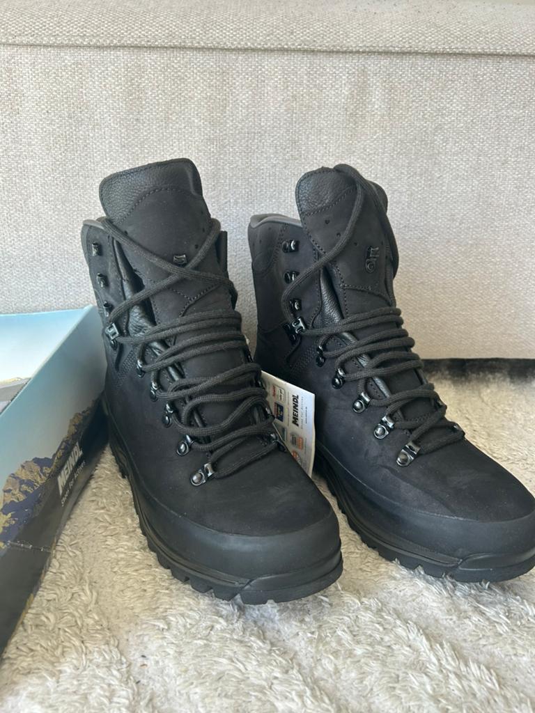 Nieuwe Meindl wandelschoenen maat 43, Ophalen, Zwart, Nieuw, Wandelschoenen of Bergschoenen
