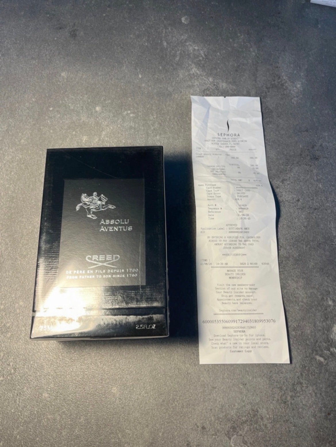 Creed Aventus Absolu 75ml - Nieuw in Verpakking, Ophalen of Verzenden, Nieuw