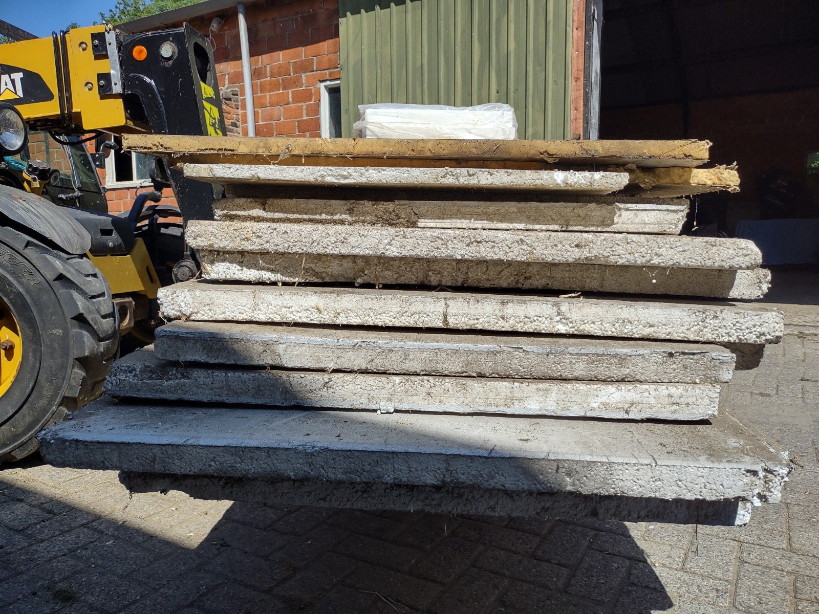 Gratis tempex en pir platen mix, in Walcheren, Zeeland, Ophalen, Piepschuim (Tempex), 4 tot 8 cm, 15 m² of meer