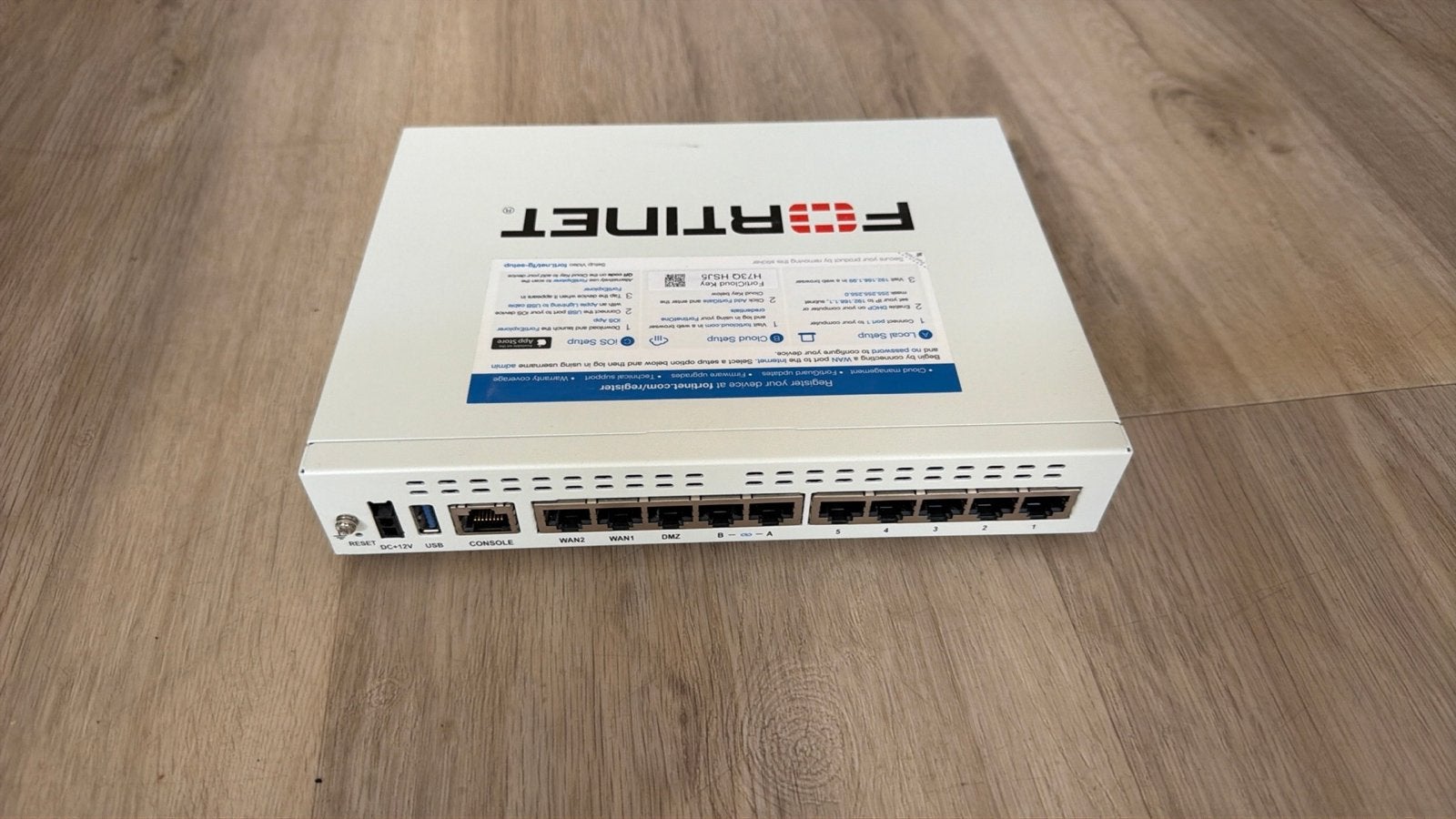 Fortinet FG-60F Firewall & SD-WAN Oplossing, Verzenden, Nieuw, Router