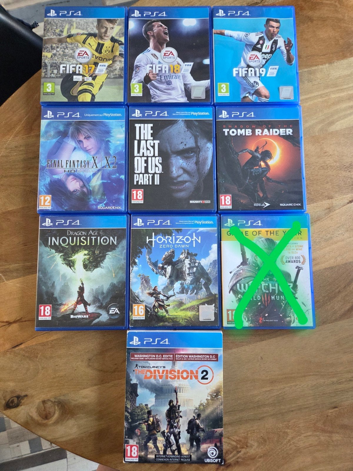 PS4 Games Bundel: FIFA, RPG's & Meer - Diverse Genres, Gebruikt, Vanaf 18 jaar, Overige genres, Ophalen of Verzenden