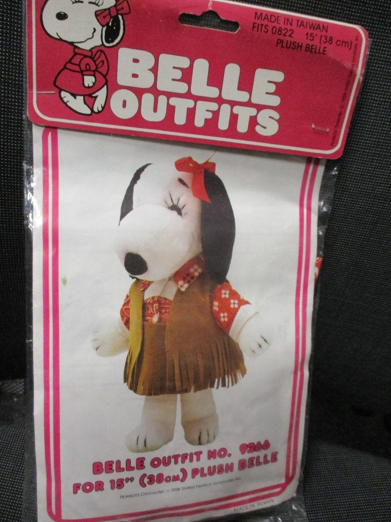 SNOOPY'S zusje BELLE OUTFIT 1958 NIEUW in verpakking, Verzamelen, Ophalen of Verzenden, Nieuw