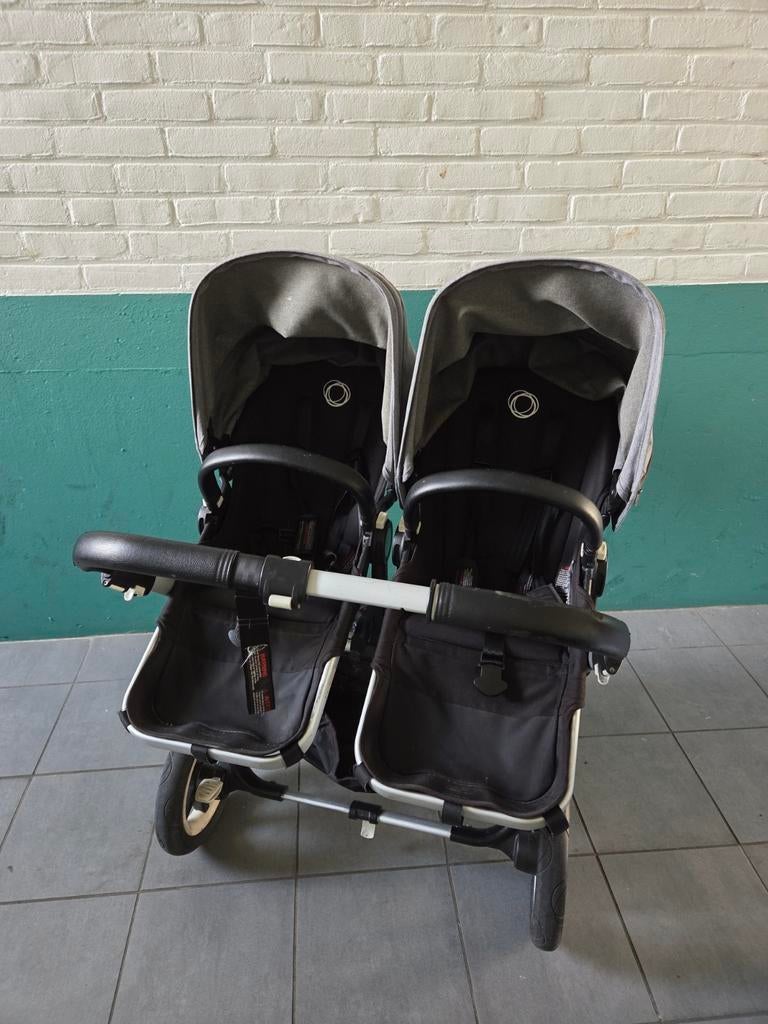 Bugaboo Donkey Twin kinderwagen met accessoires, Kinderen en Baby's, Kinderwagens en Combinaties, Ophalen, Zo goed als nieuw, Bugaboo