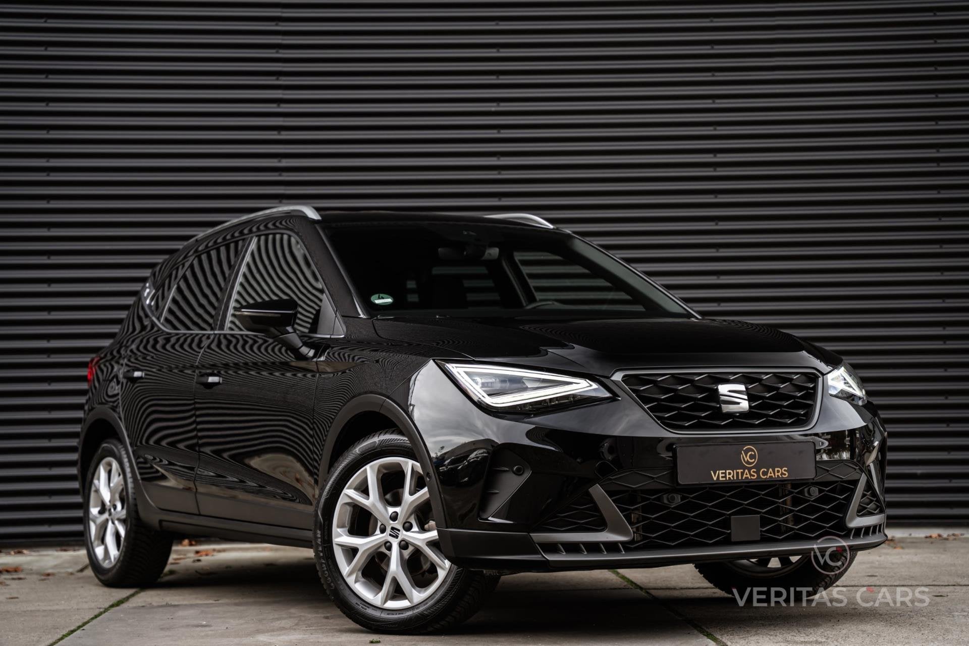 Seat ARONA 1.0 EcoTSI FR 116PK BTW|Camera|Drive Profile|Sfee, Auto's, 1131 kg, Gebruikt, Zwart, Bedrijf