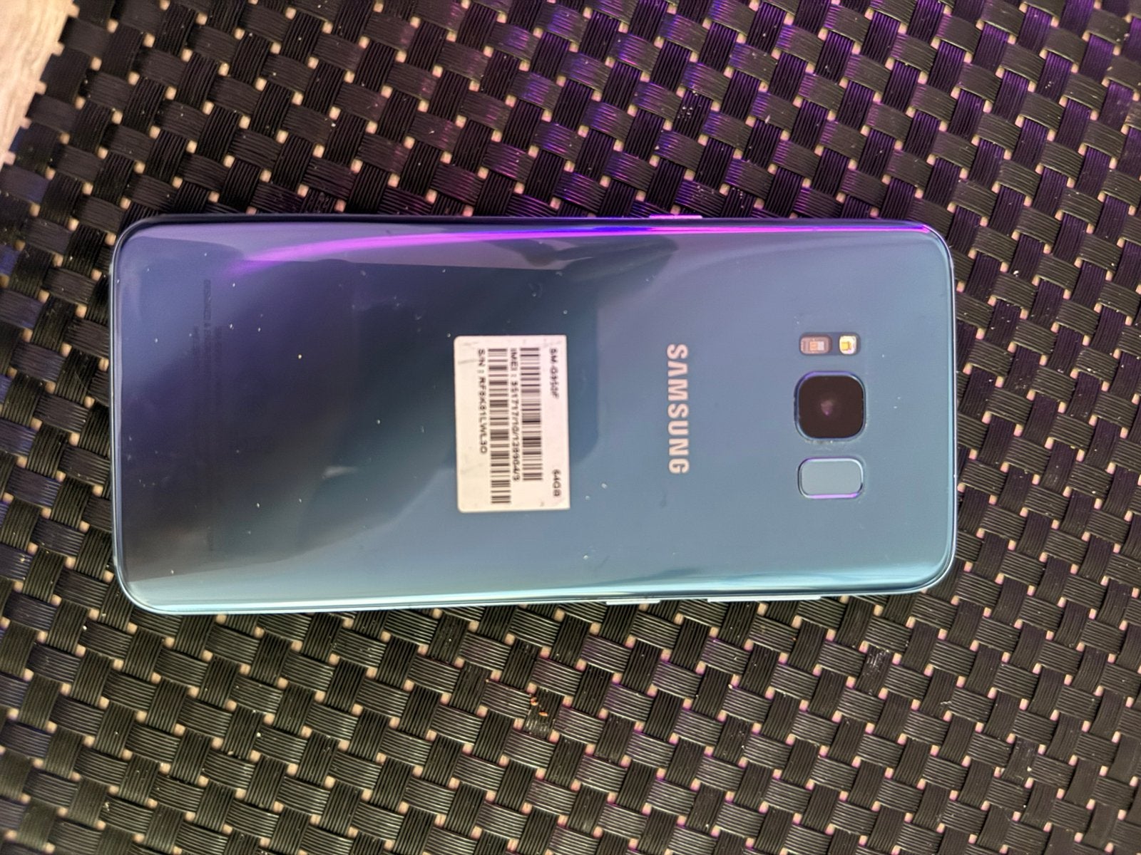 Galaxy S8, Ophalen of Verzenden, Zo goed als nieuw, Zwart