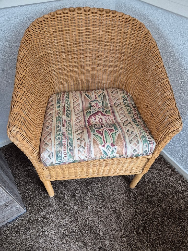 Rotan set, Huis en Inrichting, Ophalen, Gebruikt