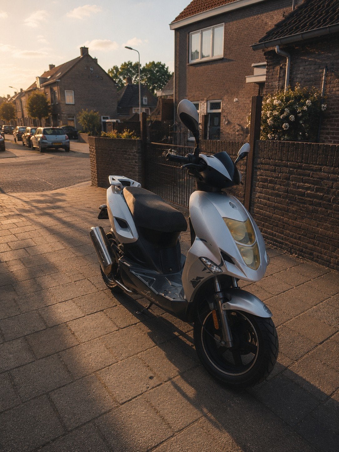 CPI Aragon Geel Kenteken Scooter - Start en Rijdt!, Fietsen en Brommers, Ophalen