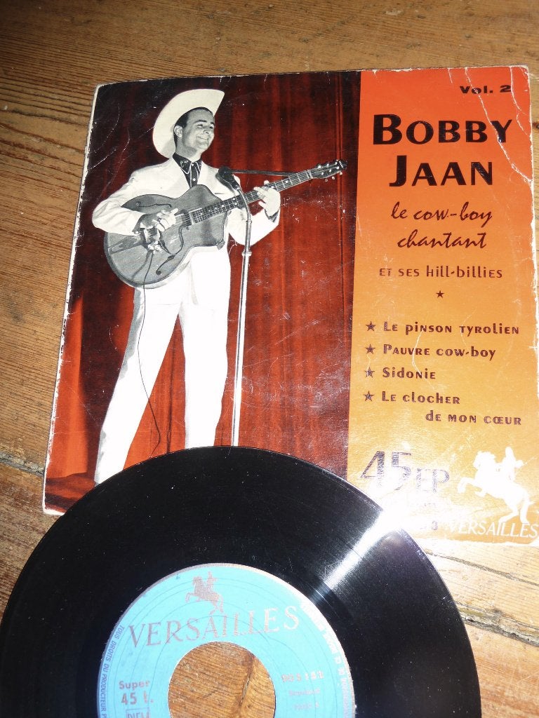 BOBBY JAAN le pinson tyrolien EP 1960 zeldzaam, Ophalen of Verzenden, Gebruikt, Pop