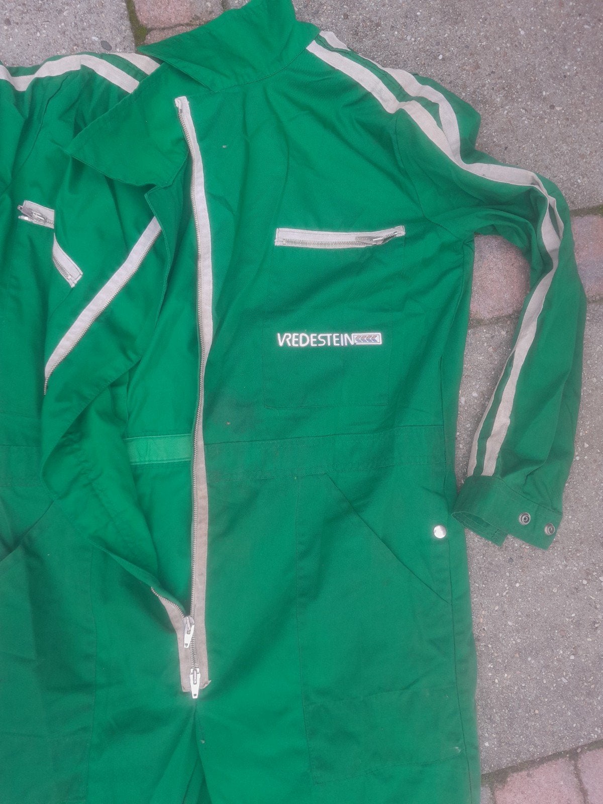 Vintage Vredestein Overall Maat 50 Groen Werkkleding, Kleding | Heren, Ophalen of Verzenden, Gedragen, Vredestein