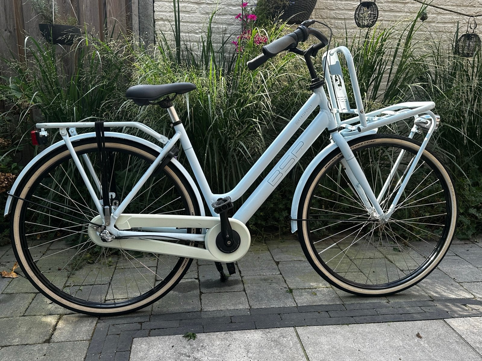 Nette BSP Meteropolis meisjes/damesfiets maat M, Fietsen en Brommers, Terugtraprem, Gebruikt, Versnellingen, 50 tot 53 cm