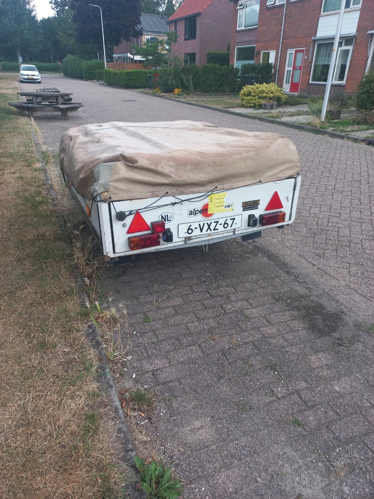 Vouwwagen, Ophalen